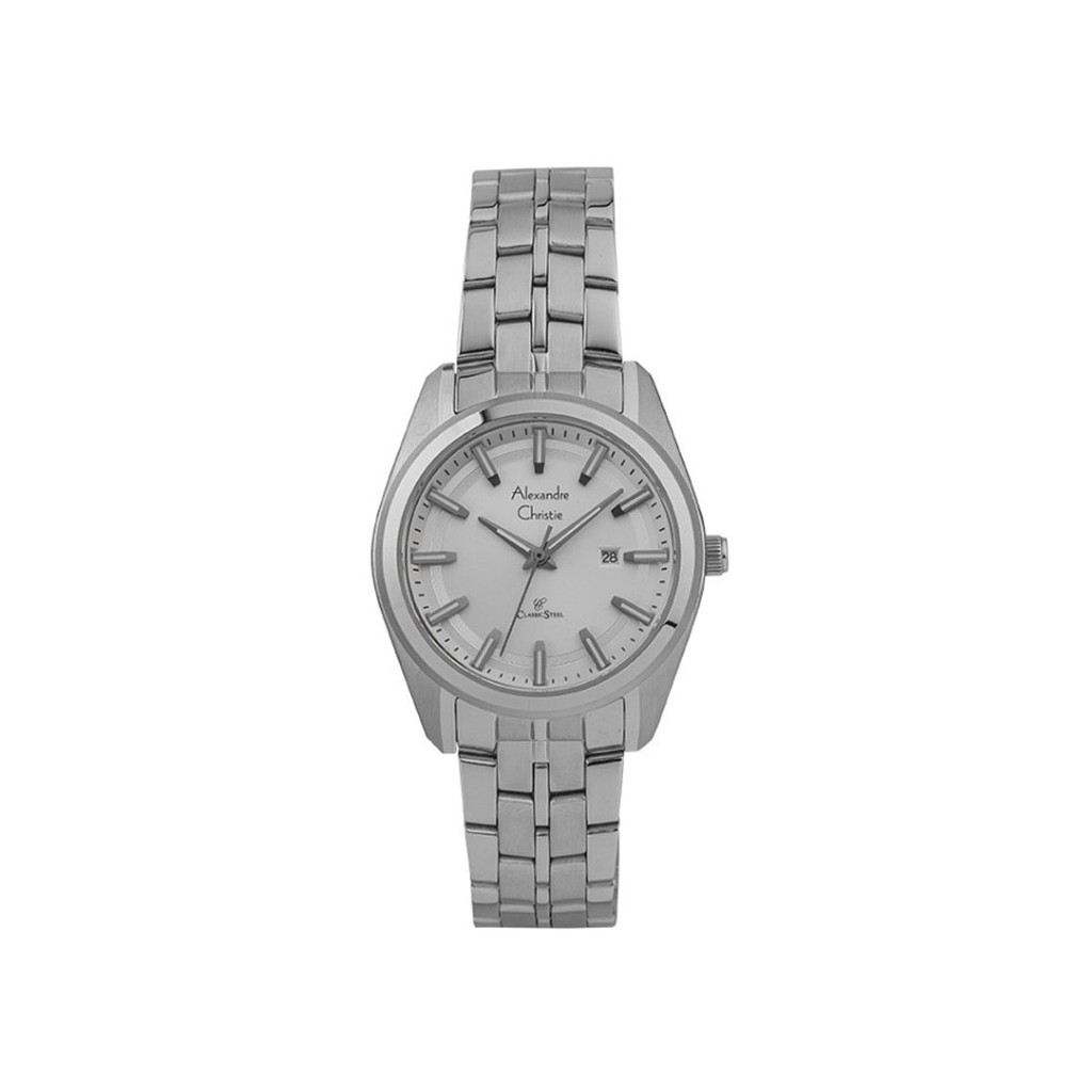 Alexandre Christie AC 8637 LDBSSSL Jam Tangan Wanita Stainless Steel Strap