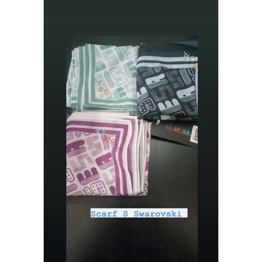 Scarf S Swarovski SiSeSa
