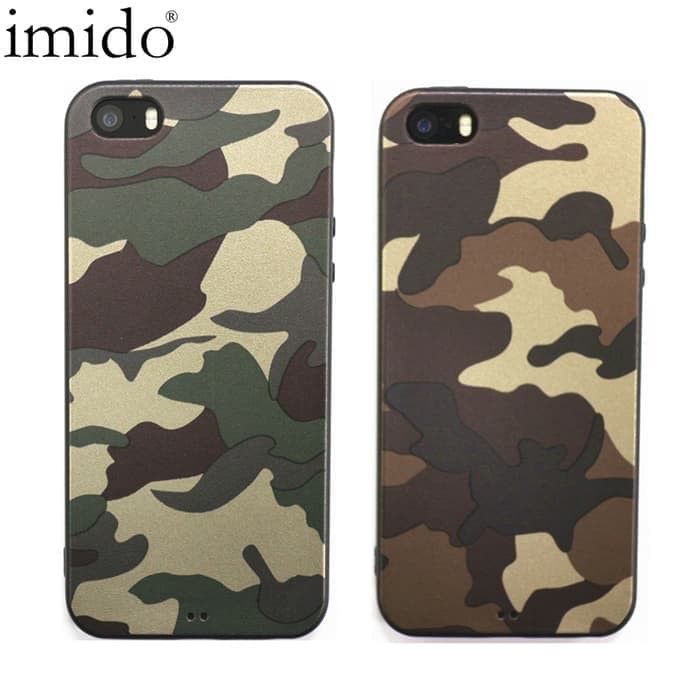 SoftCase / Casing Army Iphone 6 Plus G / S / C Soft Shock Case 6+