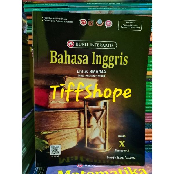 Buku PR/LKS interaktif bahasa inggris kelas 10 semester 2 tahun 2021