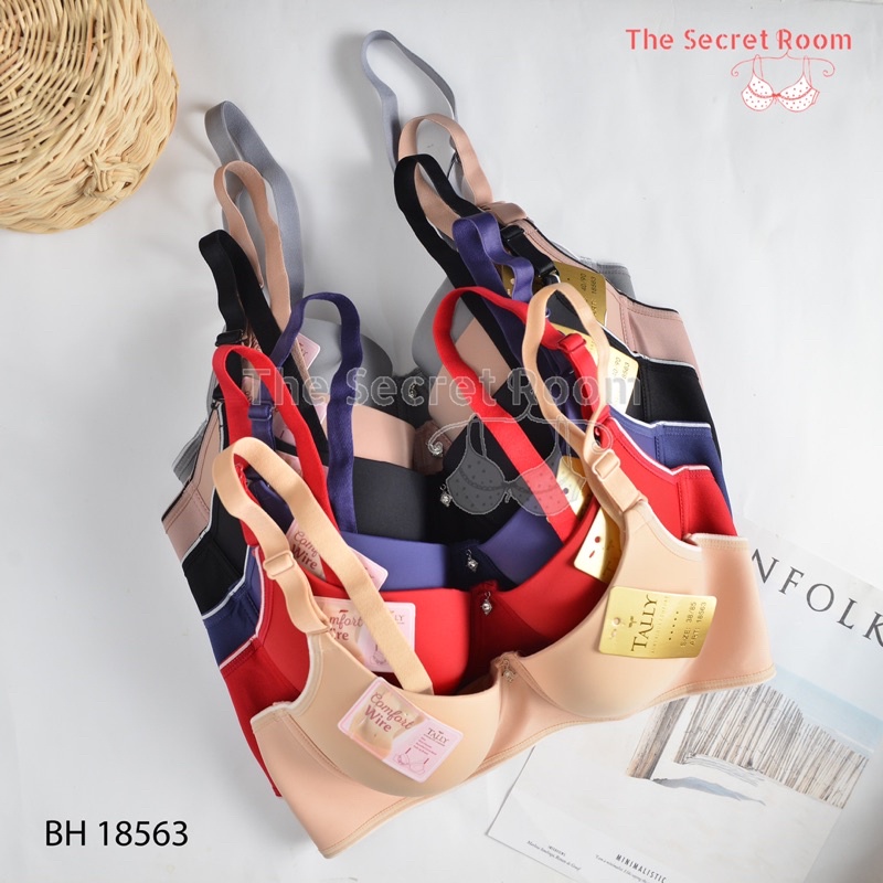 TALLY BRA BH SEMI SEAMLESS 18563 | CUP D | ADA KAWAT | SIZE 34 - 40 | BUSA TIPIS