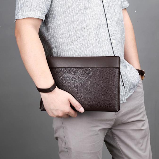 4S4 Clutch Bag Hand Bag  Ori Branded Original Pum H1H3 Tas Tangan Clutch Casual Coach Fashion Pria P