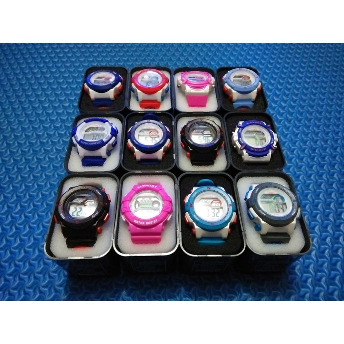 PROMOO TERMURAAHH  Jam Tangan Anak Digital 13 / Kado Hadiah Ultah Unik Aksesoris .
