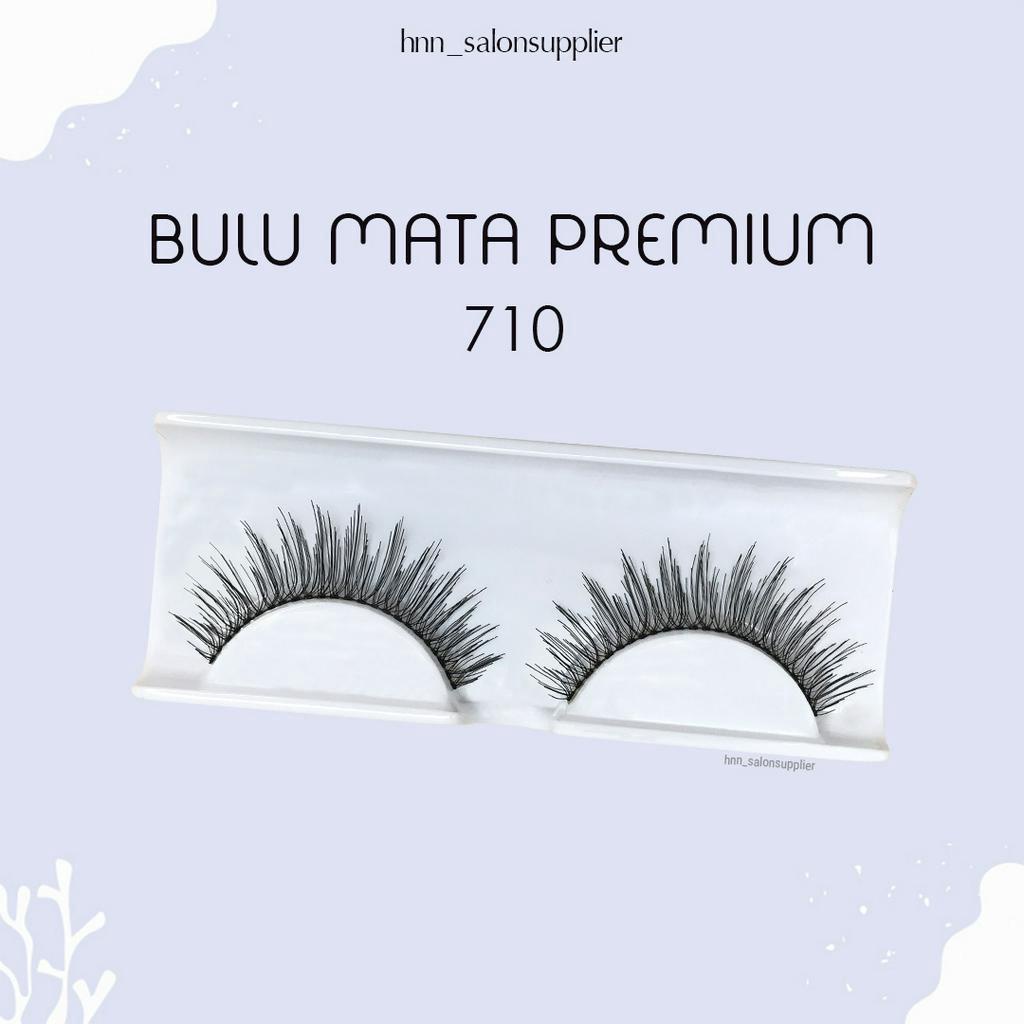 710 Bulu Mata Palsu Handmade Fake Eyelash Eye Lashes Lash Artifivial Belle Eyelashes