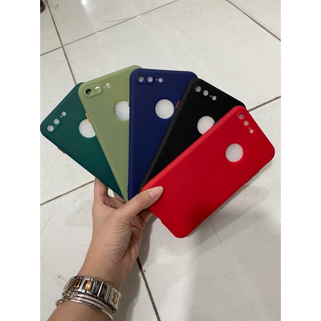 Case For IP 6G 6S 7 8 SE 7 PLUS 8 PLUS Soft Case Candy Proctector Camera Silicon Warna Premium