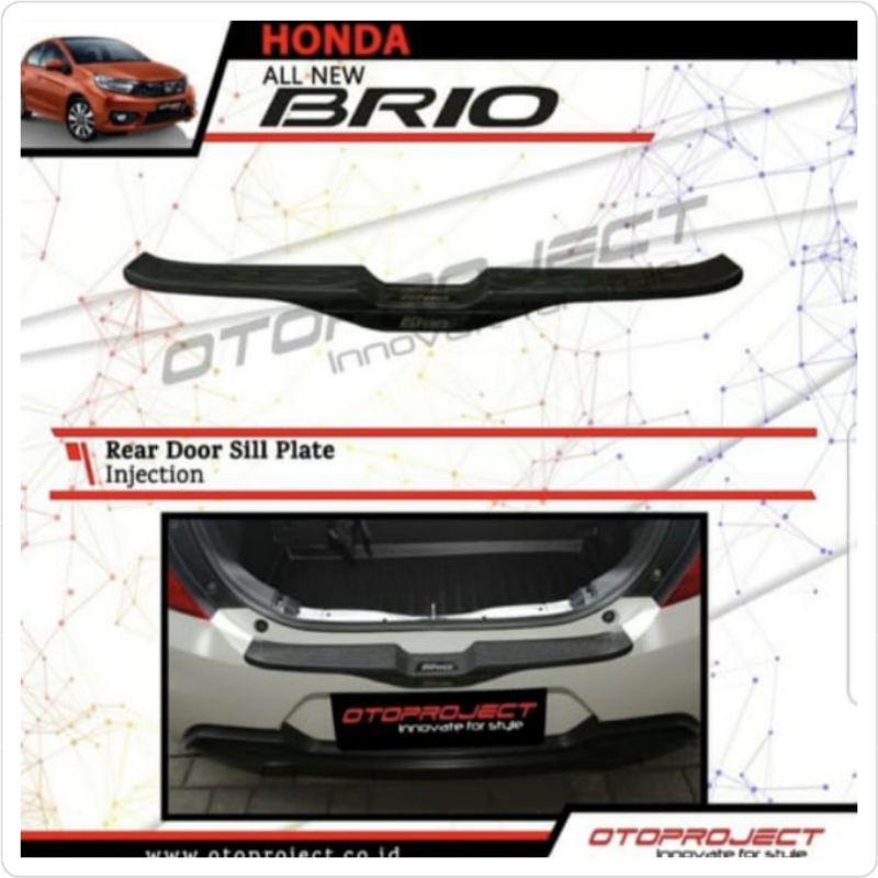 Sill Plate Belakang Brio New 2018-ON Merk Otoproject