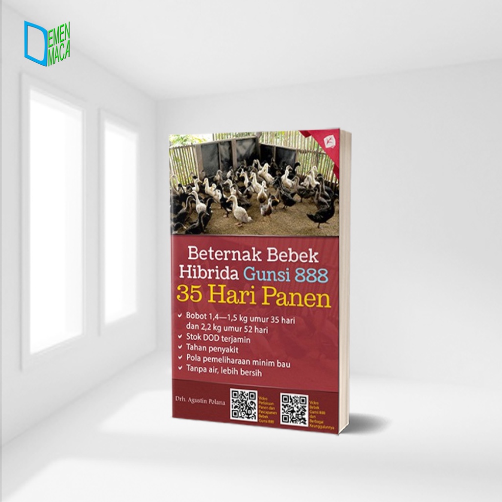 BERTERNAK BEBEK HIBRIDA GUNSI 888 : 35 HARI PANEN