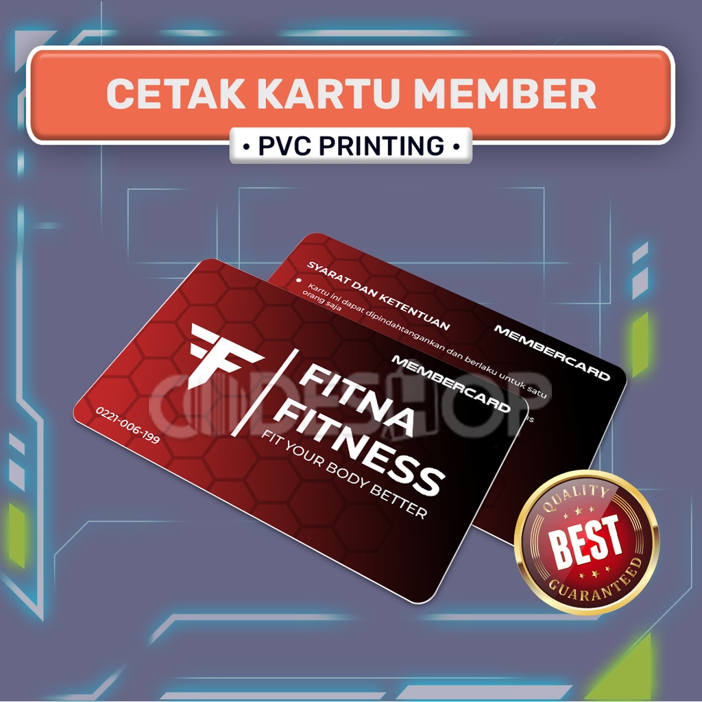 Cetak Kartu Anggota Member Card