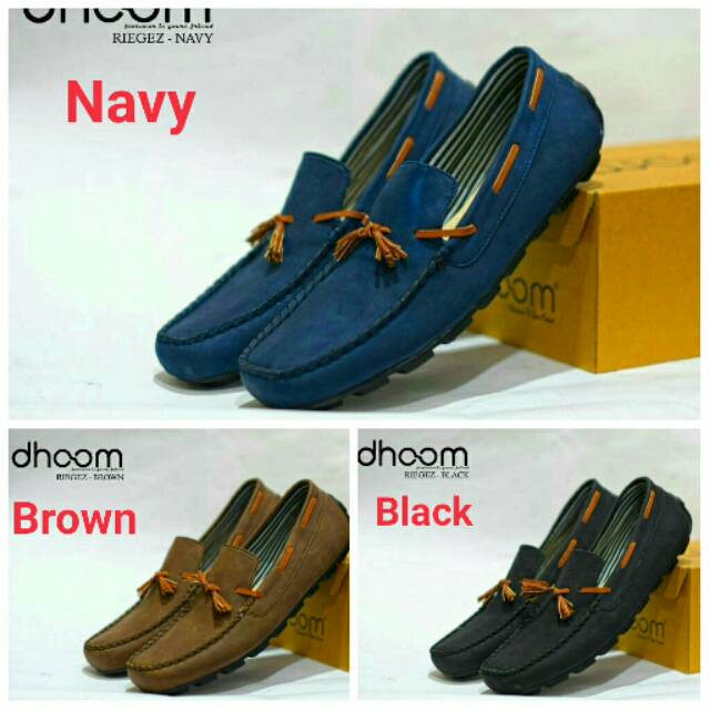 Sepatu Pria Murah Sepatu Loafers Santai Dhoom Riges Original