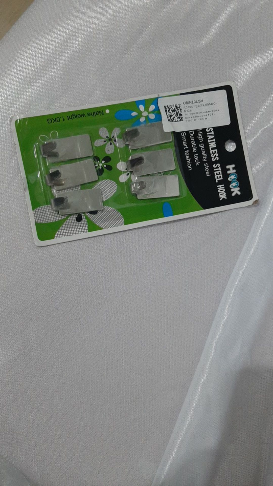 Ruixu Gantungan Serba Guna Adhesive 6 Pcs - Dwc13f