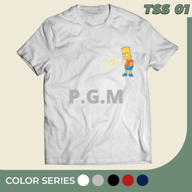 NEW PRODAK KAOS DTF THE SIMPSONS UNISEX| BART SIMPSON HANDS UP T-SHIRT FASHION| BAJU KAOS ATASAN UNISEX PRIA DAN