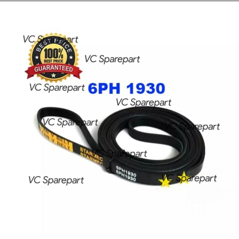 V-BELT 6PH1930 Vbelt Mesin Cuci 6PH 1930 Van Belt