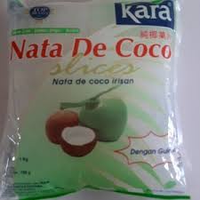 

Nata de Coco KARA Plain 1Kg pack, Sari Kelapa KARA Cocopandan 360Gram pack
