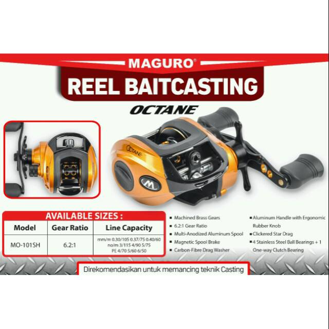 REEL BC BAITCASTING MAGURO