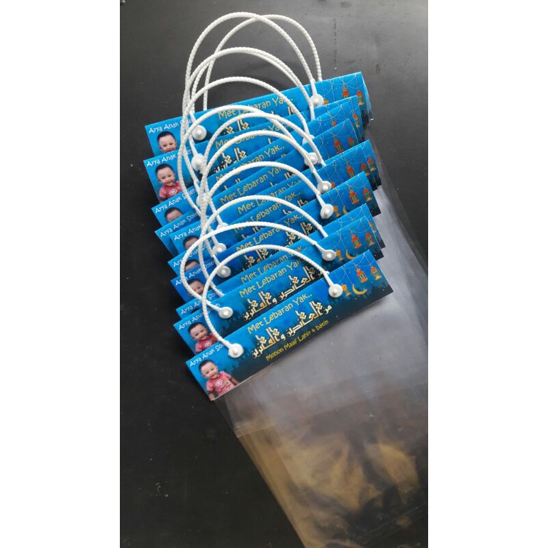 

plastik bingkisan lebaran & ulang tahun custom 1 lusin