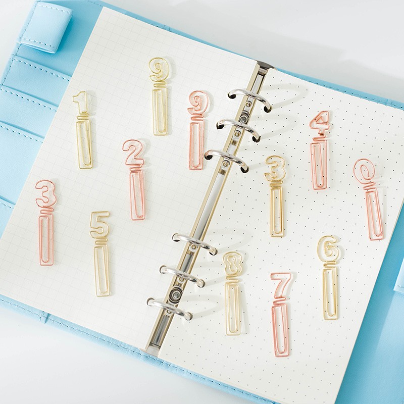 

Numbers Deco Paper Clip / Klip Kertas Nomor