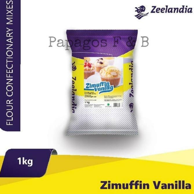 

TERMURAH Tepung Premix Zimuffin Vanila / Muffin Vanilla Zeelandia 1 kg / Kilo