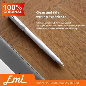 Mijia Neutral Gel Pen 0.5mm Pulpen Alat Tulis - MJZXB01WC