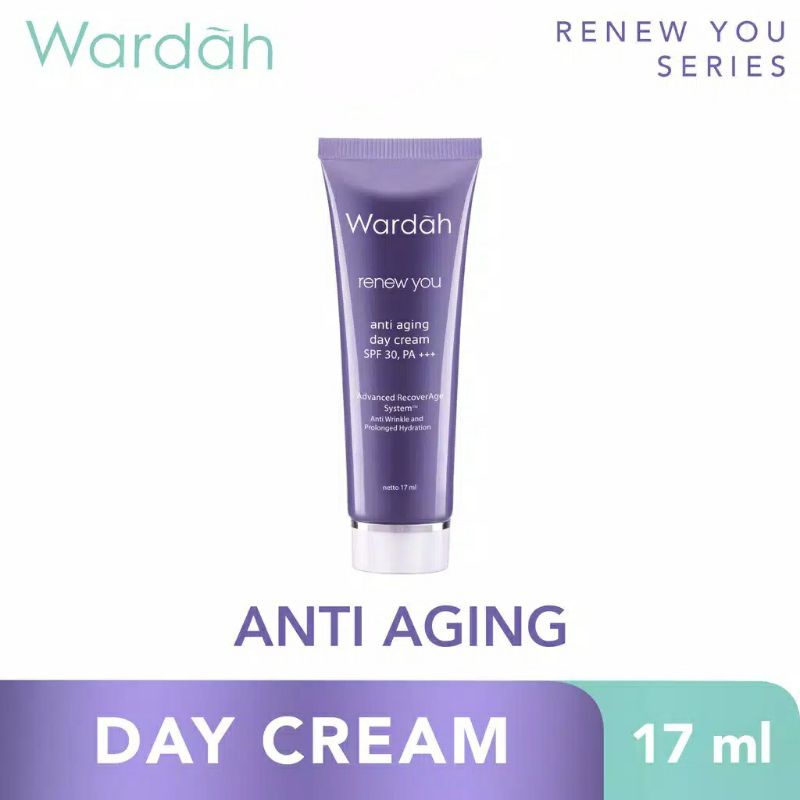 Wardah Renew you day &amp; night cream 17ml