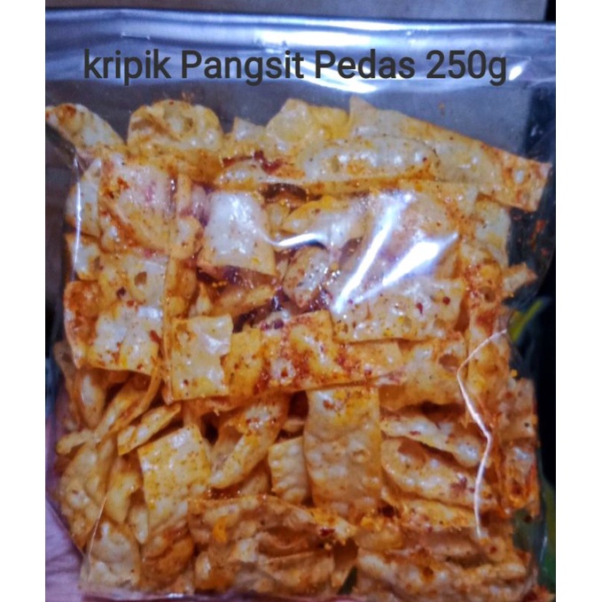 

kripik Pangsit Pedas 250g