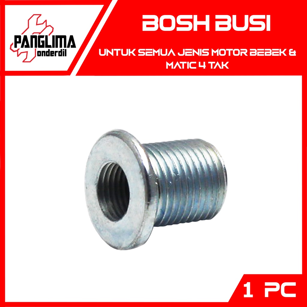 Bosh Busi Semua Jenis Motor Bebek / Matic-Matik 4 Tak Beat FI-F1-eSP &amp; Revo PGMFI &amp; Scoopy Old &amp; Aerox &amp; Byson &amp; R15 &amp; R25-R 15-25 &amp; CBR125R-CB 125R-CB 150 R &amp; PCX &amp; Sonic &amp; CS1 Bos Baut-Baud Over Lubang