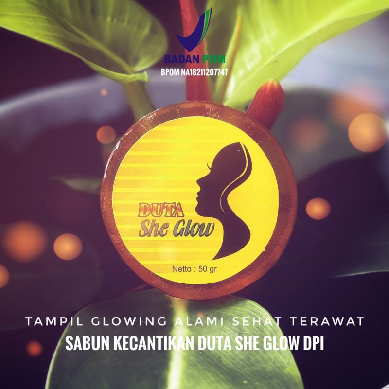 Sabun Duta she glow DPI/ Sabun mandi/Sabun Kecantikan