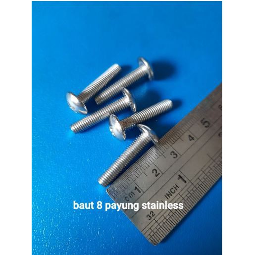 Baut 8 Visor NMax Stainless @ 5pcs