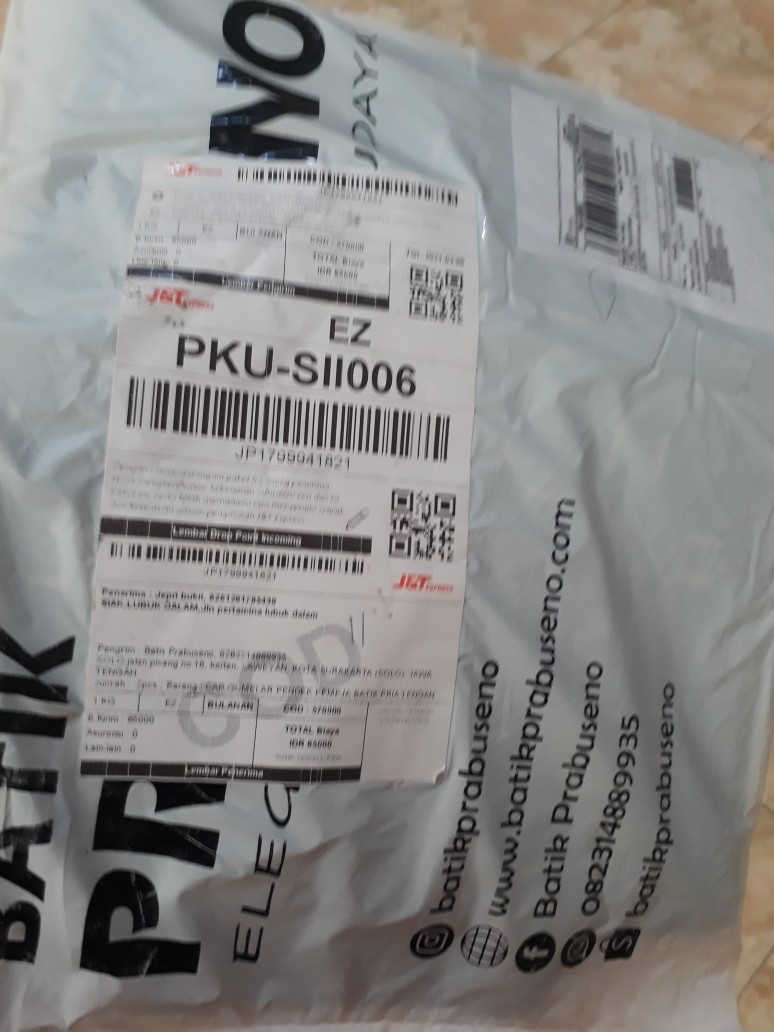 Asta Sibori Kemeja Batik Pria Lengan Pendek Slimfit Katun Printing Hem Baju Seragam Kantor Modern