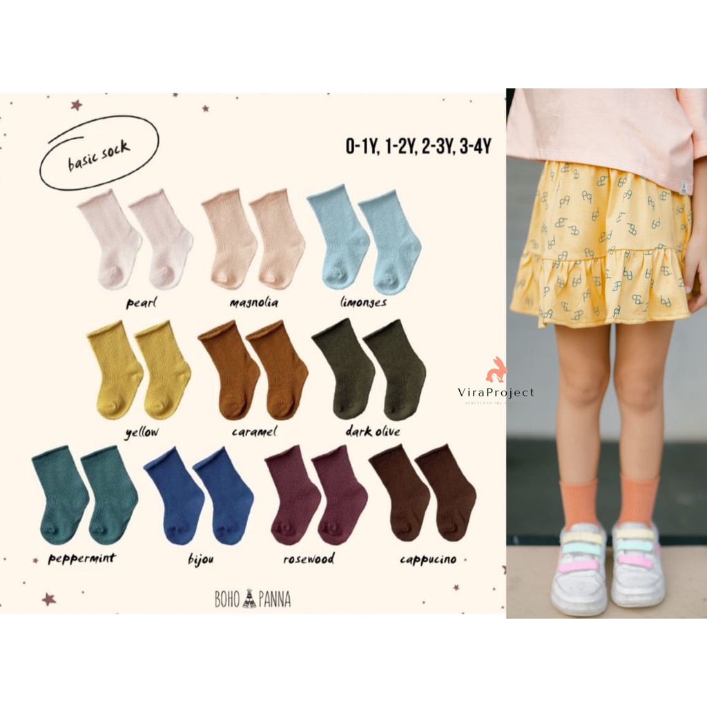 BOHOPANNA BASIC SOCK KAOS KAKI ANAK (2)