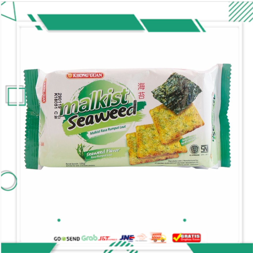 

Khong Guan Malkist Seaweed 135g