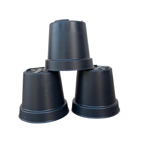 Pot 10cm Hitam Murah - Pot Bulat Mini Kecil Bisa Untuk Vas Bunga Pot 10 cm Hitam Polos Pot Tawon 10 Termurah