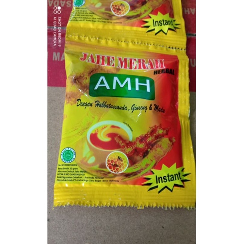 

AMH JAHE MERAH SUPER 1 SACHET