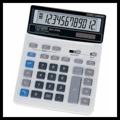 

Citizen Sdc-8780Lii Desktop Calculator/Kalkulator Meja