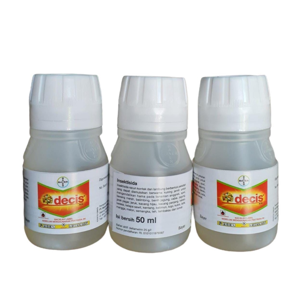 Obat Pembasmi Hama Insektisida Decis 25EC 50ml Barang 100% Original