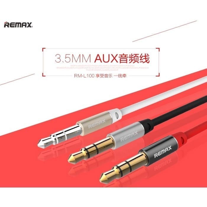 Remax 3.5mm Aux Audio Cable RL-L100 1Meter