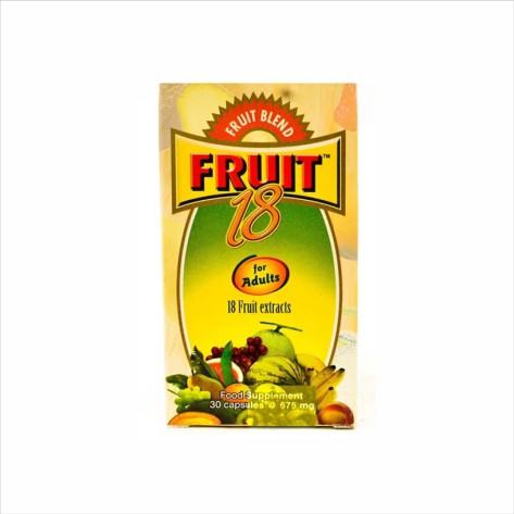 FRUIT 18 ADULTS ISI 30 KAPSUL - MULTIVITAMIN