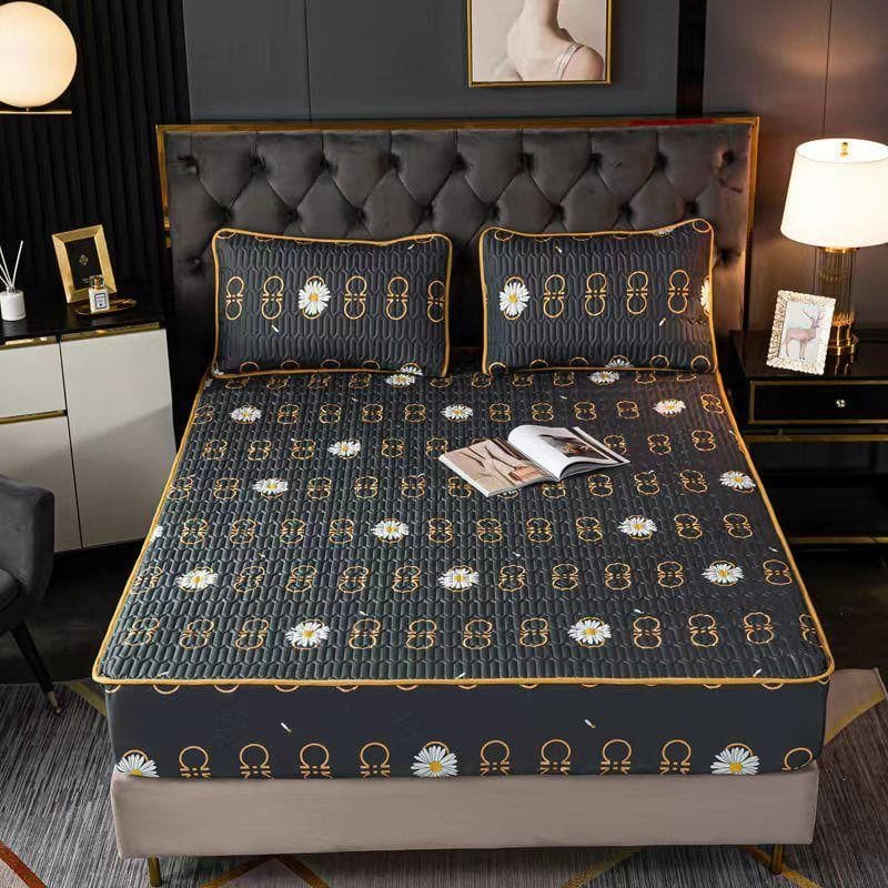 Sprei import sultan aestetik waterproof anti ompol motif karakter murah 160x200 180x200