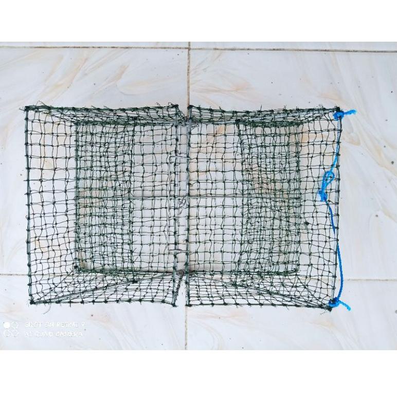 jaring perangkap/bubu rajungan kepiting keong KAWAT STENLIS PUTIAN ANTI KARATAN [KRN.26Au22ᵞ]