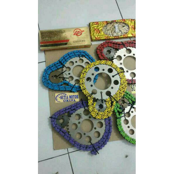 #9912 gear sss, ban duro 60 80 17 2pcs, jari jari 2pcs, tromol, spakbor
