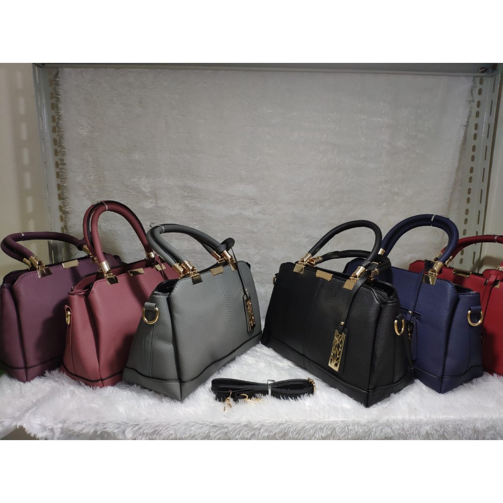 JK 135 TAS HAND BAG WANITA IBU-IBU IMPORT SELEMPANG BLACK Y1616 C8194 T125 C8194 U546 P8212 PX214