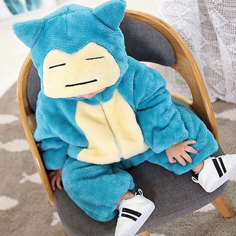 snorlax jumpsuit baby