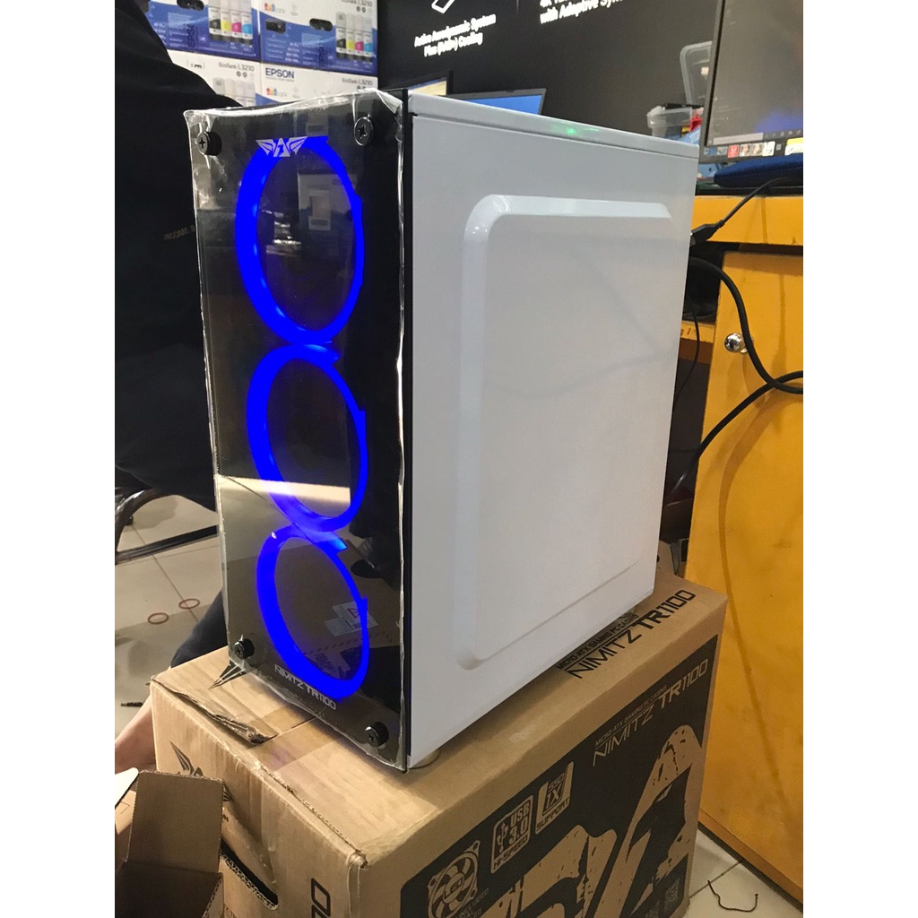 PC Gaming AMD Ryzen 5 5600G, 16 GB, 512 GB NVMe SSD, Radeon Graphic