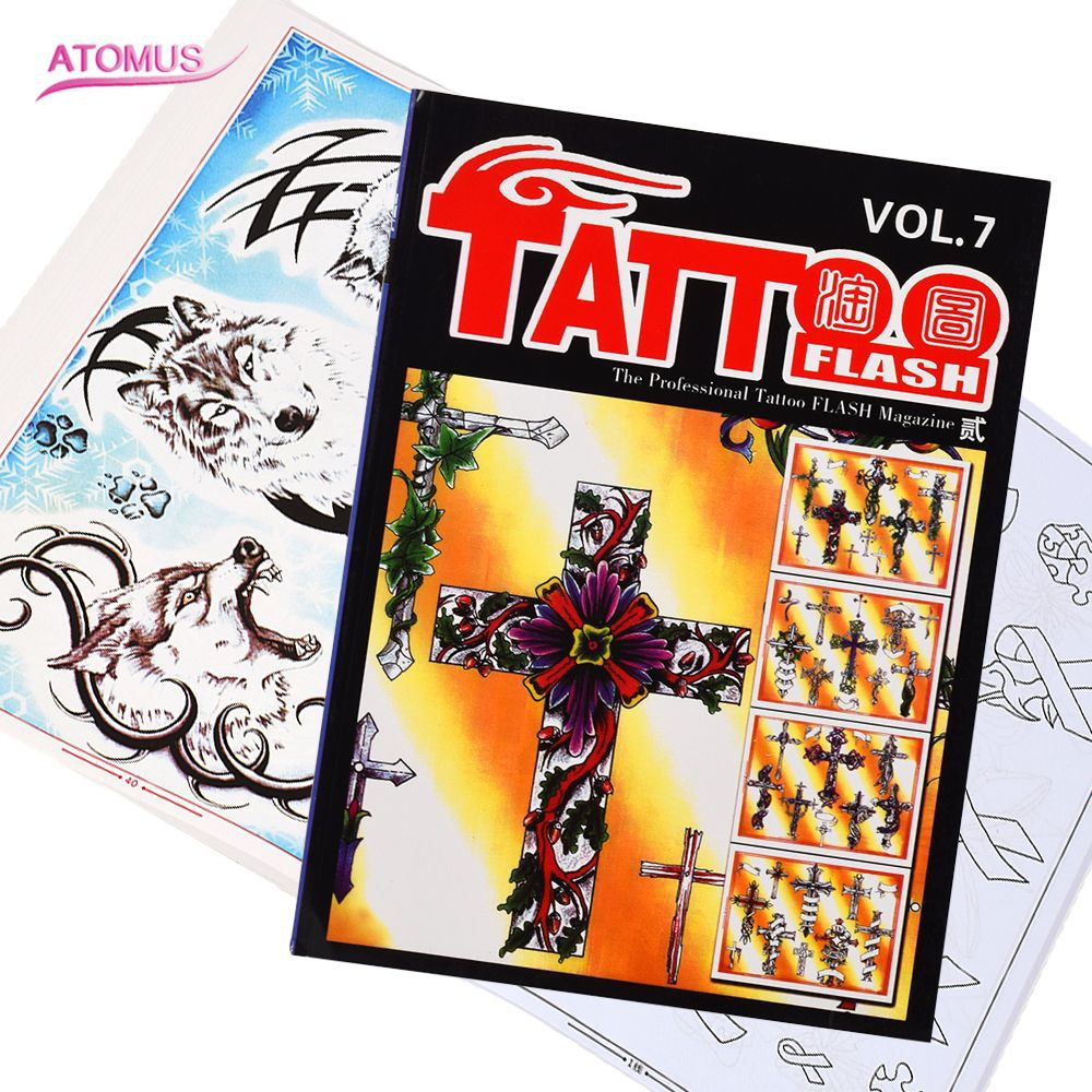 

PRODUK IMPORT Hot Sale Tattoo Sketch Reference Book High Quality Sketch Flash Book For Tattoo