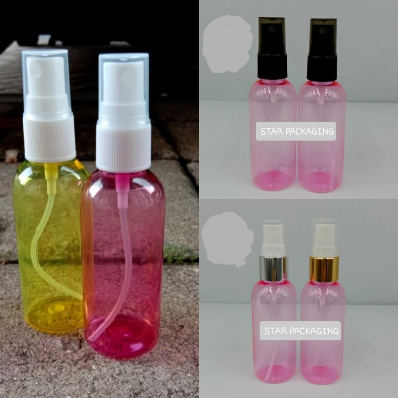 Botol Spray 60ml Pink Botol 60ml Pink Botol Plastik 60ml Pink Neck 18