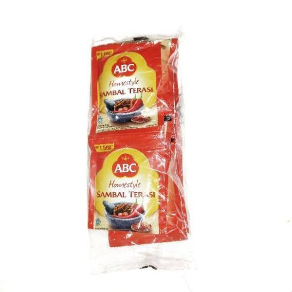 Abc Homestyle Sambal Terasi isi 20gr isi 10pcs