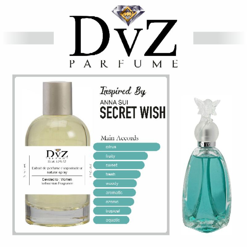 ANNA SUI SECRET WISH//PARFUME PREMIUM ISNPIRED//MY DVZ PARFUME