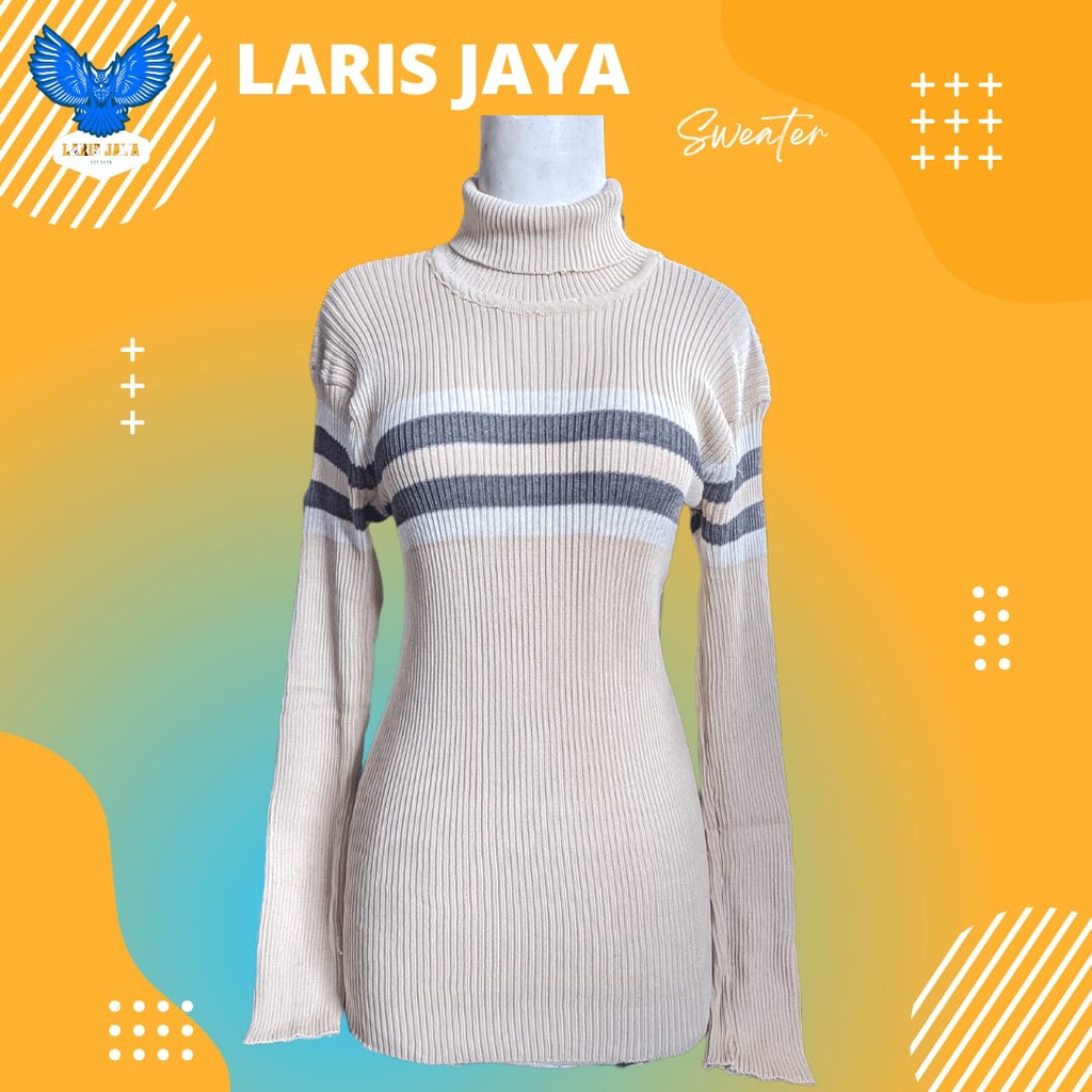 Sweater Turtleneck Rajut Dewasa Remaja