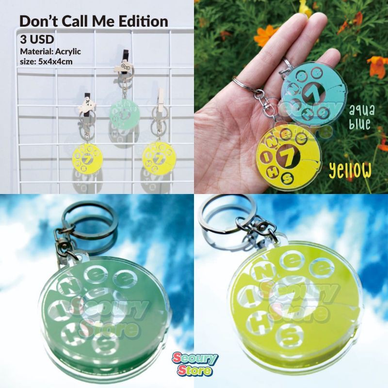 SHINee Don't Call Me Keychain