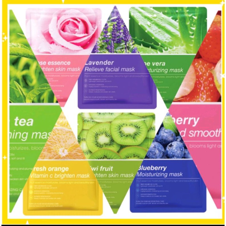 MASKER WAJAH 13 PCS SHEET MASAK