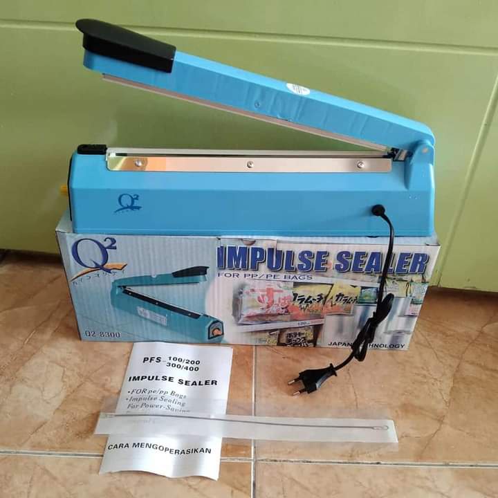 IMPULSE SEALER 30CM Q2 / ALAT PRESS PLASTIK 30CM / ALAT PRES PLASTIK 30CM / IMPULSE SEALER PFS 300 / IMPULSE SEALER Q2 8300 / Q2-8300